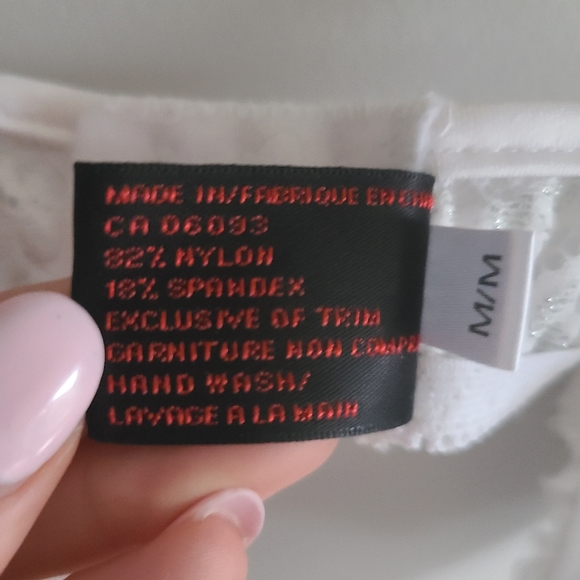 Coquette White Lingerie Bra - Picture 6 of 8